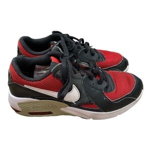 Nike Air Max Kid’s Size 4.5 Red Black Sneakers